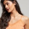 Rib Lace Trim Cami Top Rib Lace Trim Cami Top