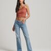 Rib Lace Trim Cami Top Rib Lace Trim Cami Top
