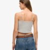 Rib Lace Trim Cami Top Rib Lace Trim Cami Top