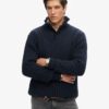 Ribbed Half Button Jumper
