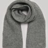Ribbed Knit Scarf