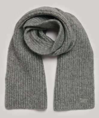Ribbed Knit Scarf