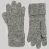Ribbed Knitted Gloves