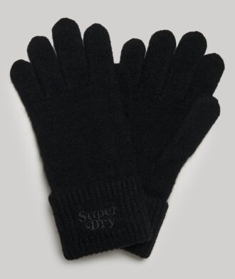 Ribbed Knitted Gloves