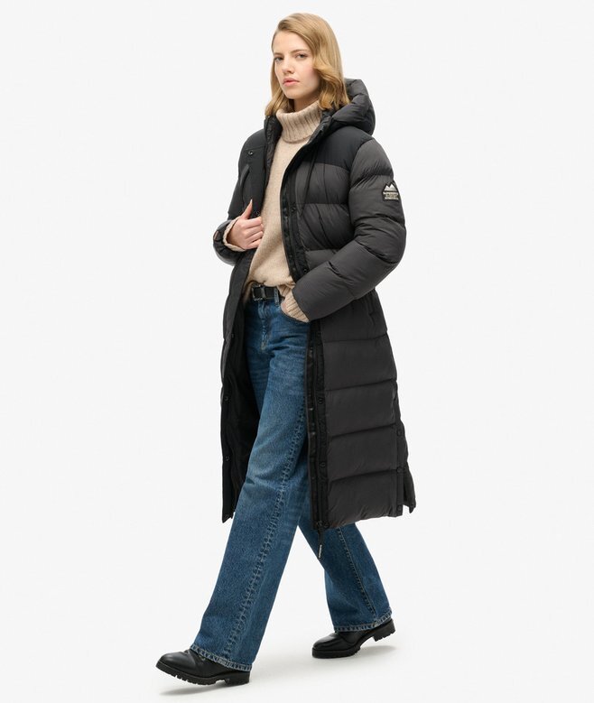 Rip-Stop Longline Puffer Coat Rip-Stop Longline Puffer Coat