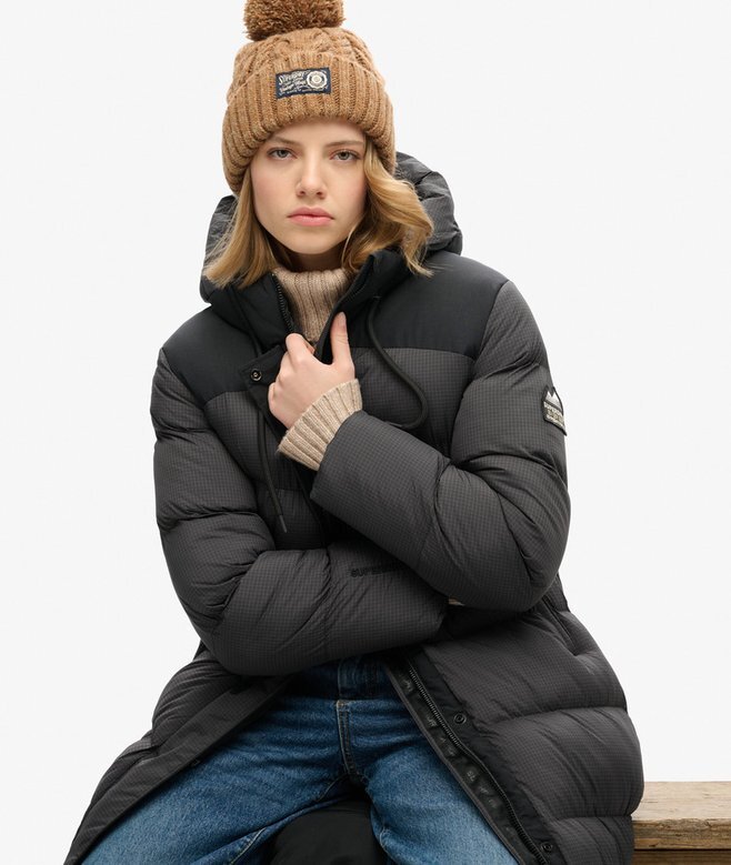 Rip-Stop Longline Puffer Coat Rip-Stop Longline Puffer Coat