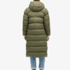 Rip-Stop Longline Puffer Coat