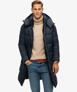 Ripstop Longline Puffer Coat