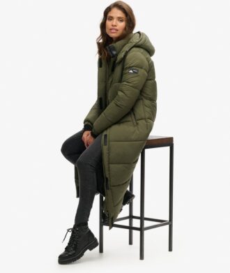 Ripstop Longline Puffer Coat