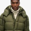 Ripstop Longline Puffer Coat