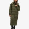 Ripstop Longline Puffer Coat