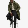 Ripstop Longline Puffer Coat