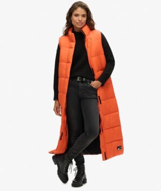 Ripstop Longline Puffer Gilet