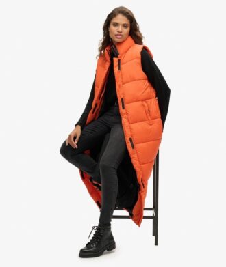 Ripstop Longline Puffer Gilet