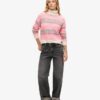 Roll Neck Crop Knit Jumper