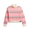 Roll Neck Crop Knit Jumper