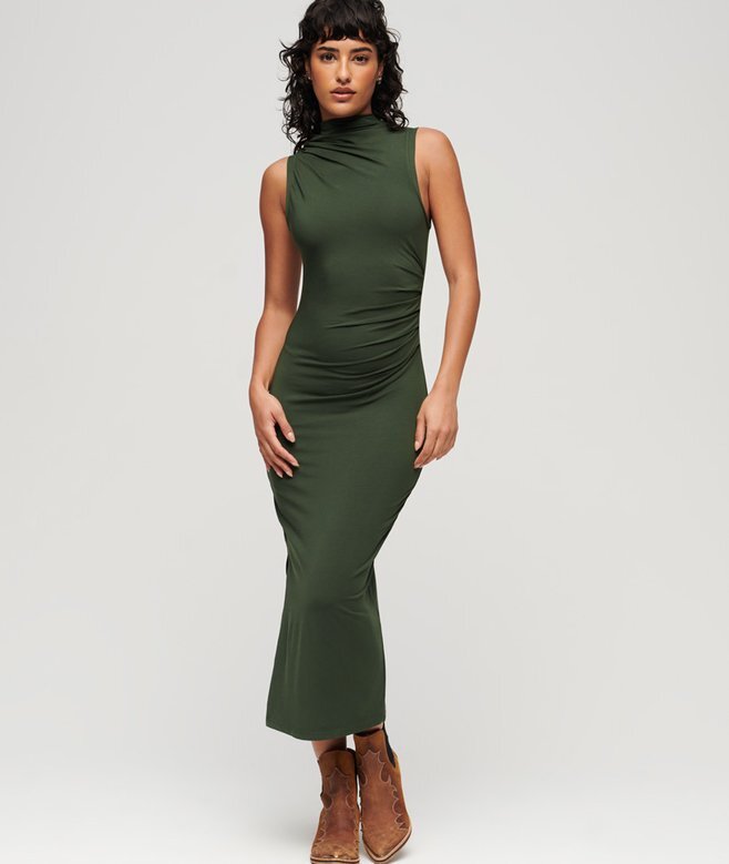 Ruched Jersey Midi Dress Ruched Jersey Midi Dress