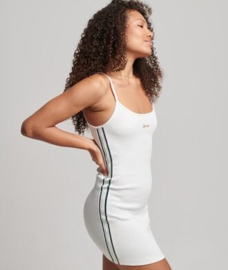 S Logo Strappy Dress