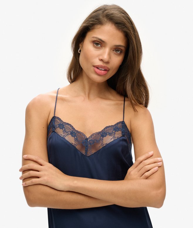 Satin Cami Mini Dress Satin Cami Mini Dress