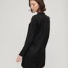 Satin Mock Neck Mini Dress Satin Mock Neck Mini Dress