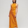 Satin Racer Midi Dress Satin Racer Midi Dress