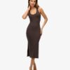 Scoop Neck Jersey Midi Dress Scoop Neck Jersey Midi Dress