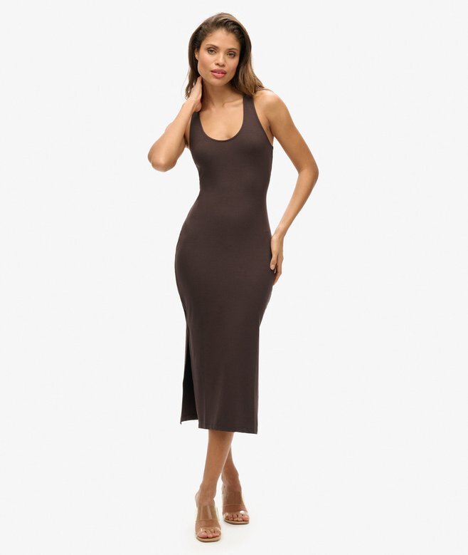 Scoop Neck Jersey Midi Dress Scoop Neck Jersey Midi Dress