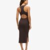 Scoop Neck Jersey Midi Dress Scoop Neck Jersey Midi Dress