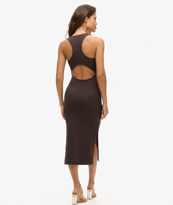 Scoop Neck Jersey Midi Dress Scoop Neck Jersey Midi Dress
