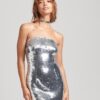 Sequin Bandeau Bodycon Dress Sequin Bandeau Bodycon Dress