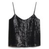 Sequin Cami Vest Top