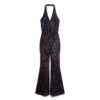 Sequin Halter Jumpsuit