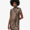 Sequin T-Shirt Mini Dress Sequin T-Shirt Mini Dress