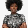 Sequin T-Shirt Mini Dress Sequin T-Shirt Mini Dress