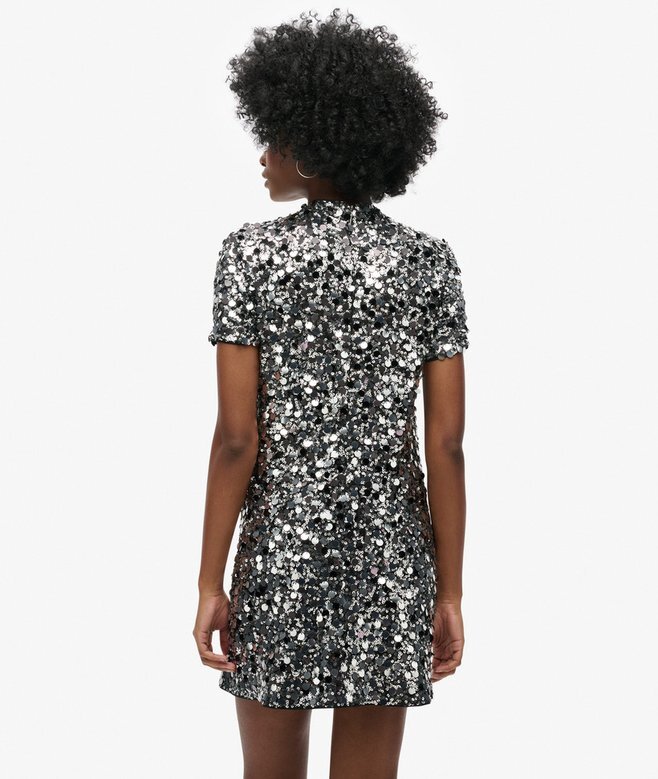 Sequin T-Shirt Mini Dress Sequin T-Shirt Mini Dress