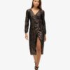 Sequin Wrap Maxi Dress Sequin Wrap Maxi Dress