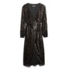 Sequin Wrap Maxi Dress Sequin Wrap Maxi Dress