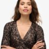 Sequin Wrap Mini Dress Sequin Wrap Mini Dress