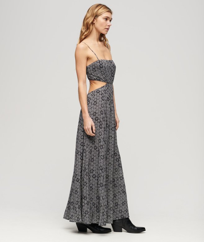 Sheered Back Maxi Dress Sheered Back Maxi Dress