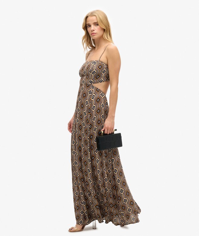 Sheered Back Maxi Dress Sheered Back Maxi Dress