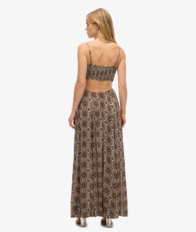 Sheered Back Maxi Dress Sheered Back Maxi Dress