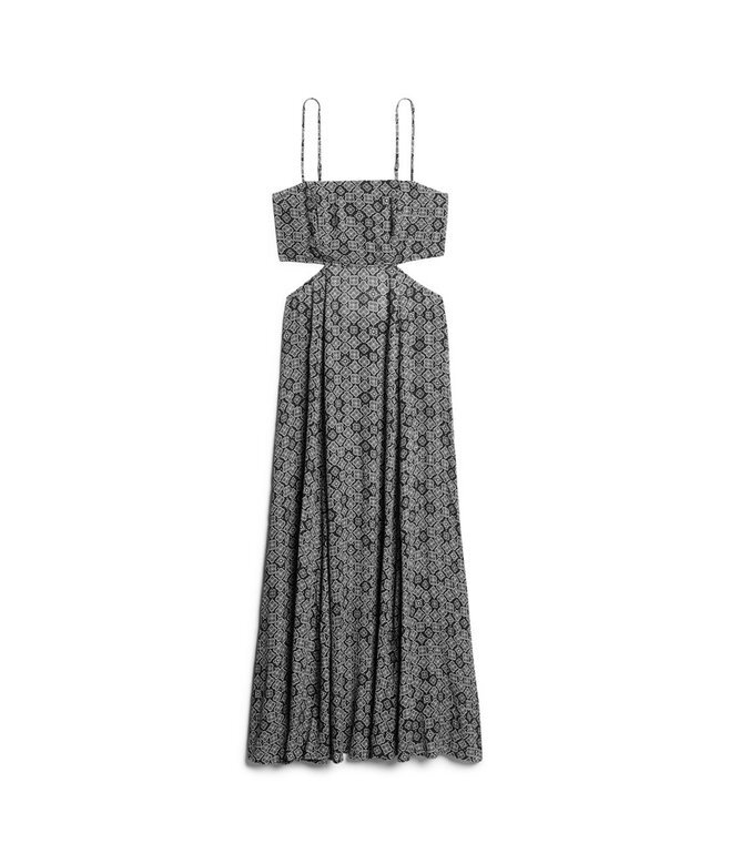 Sheered Back Maxi Dress Sheered Back Maxi Dress