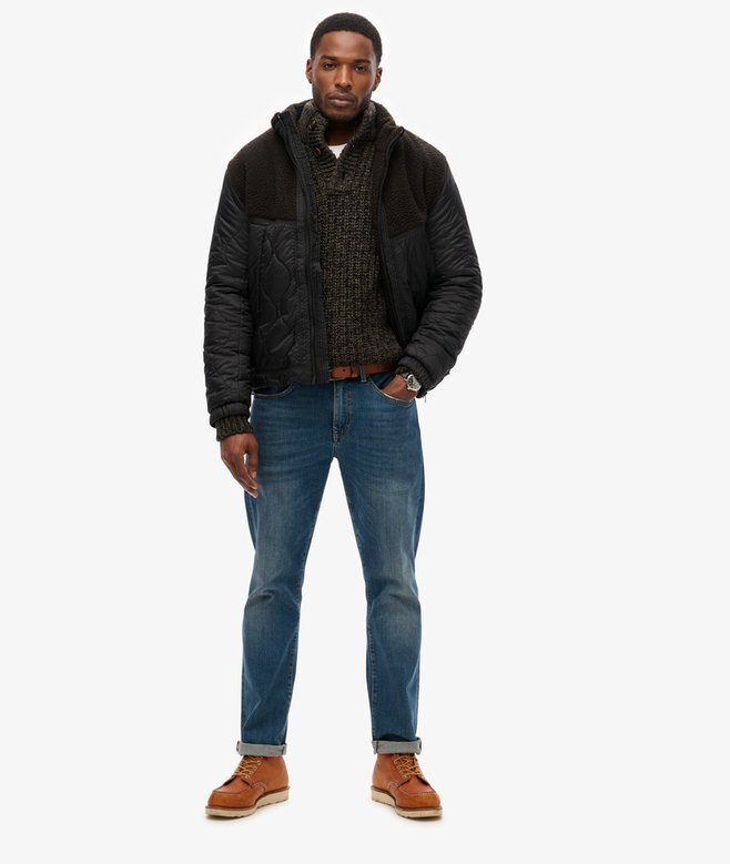 Sherpa Quilted Hybrid Jacket Sherpa Quilted Hybrid Jacket
