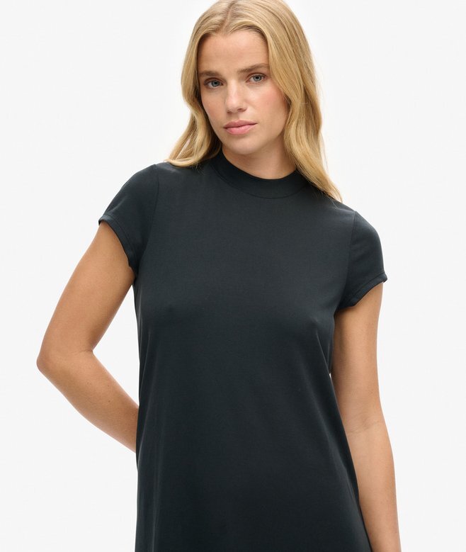 Short Sleeve A-Line Mini Dress Short Sleeve A-Line Mini Dress