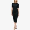 Short Sleeve Midi Jersey Dress Short Sleeve Midi Jersey Dress