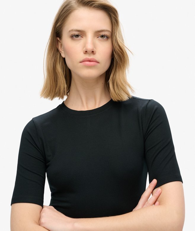 Short Sleeve Midi Jersey Dress Short Sleeve Midi Jersey Dress