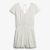 Short Sleeve Printed Playsuit