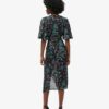 Short Sleeve Sheer Midi Dress Short Sleeve Sheer Midi Dress
