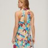 Sleeveless Printed Mini Dress Sleeveless Printed Mini Dress