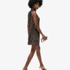Sleeveless Sequin a Line Mini Dress Sleeveless Sequin a Line Mini Dress